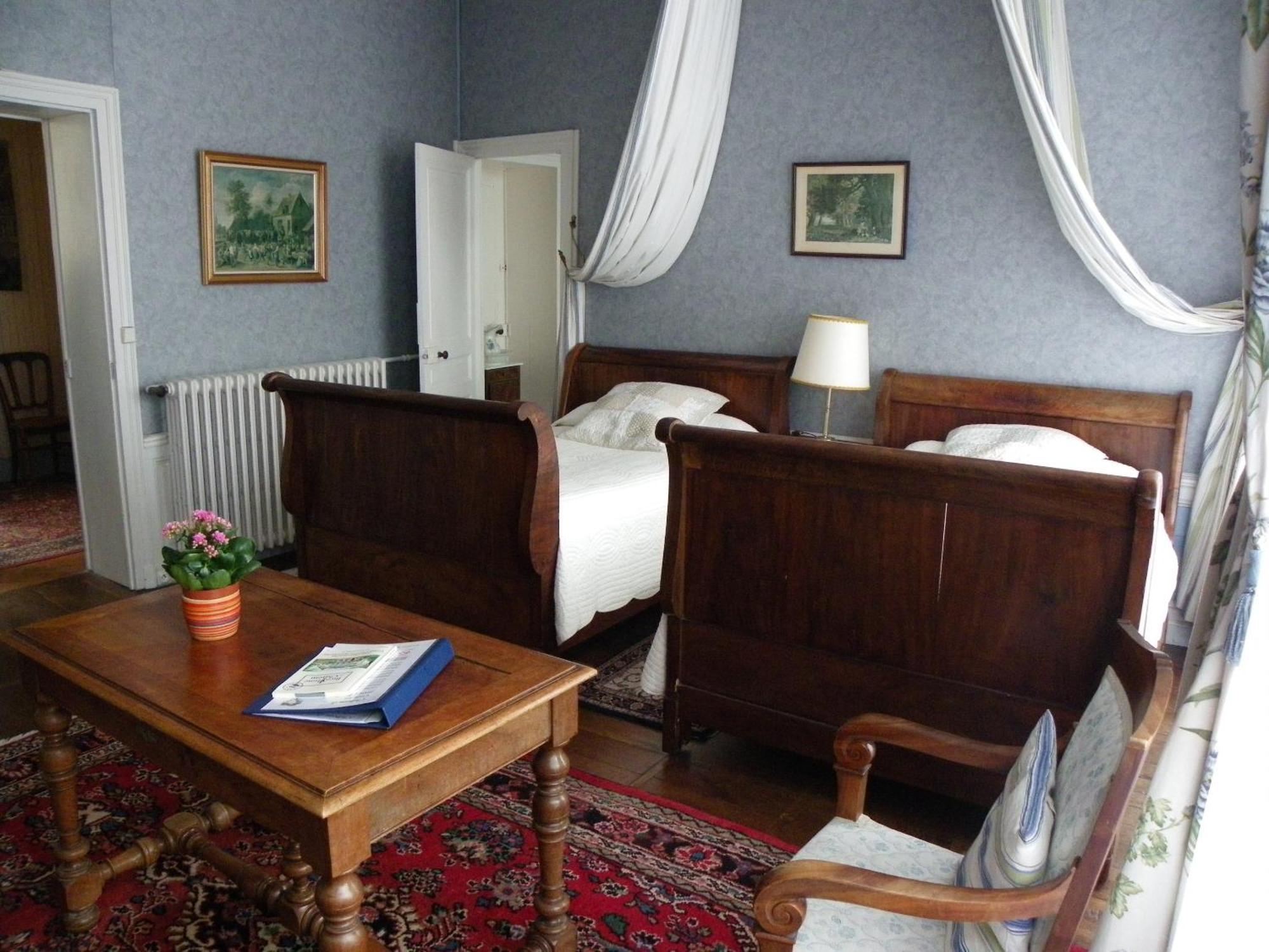 Muides-sur-Loire 샤토 드 콜리어스 B&B 객실 사진